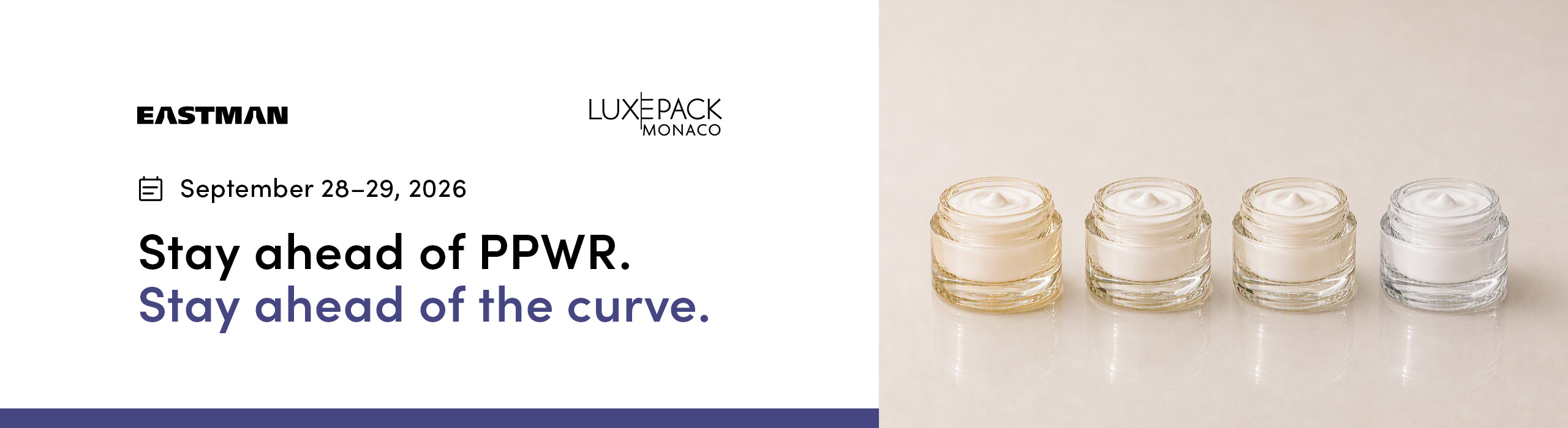 Luxury packaging seminar banner